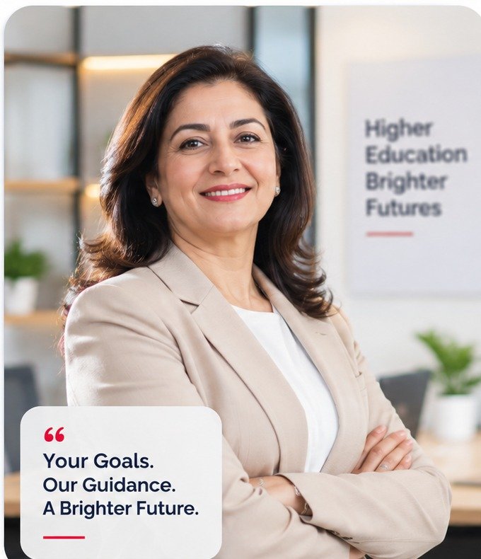 Professional woman representing an experienced DBA learner